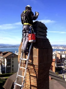 Restauración de iglesia en altura